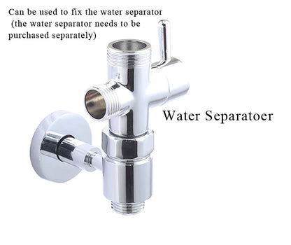 1/2 Brass Valve Bathroom Shower Faucet Water Splitter