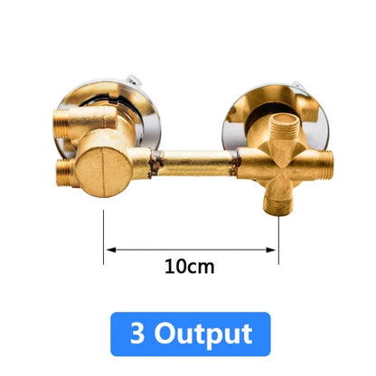 Vagsure 2/3/4/5ways Outlet Brass Mixing Valve Diverter