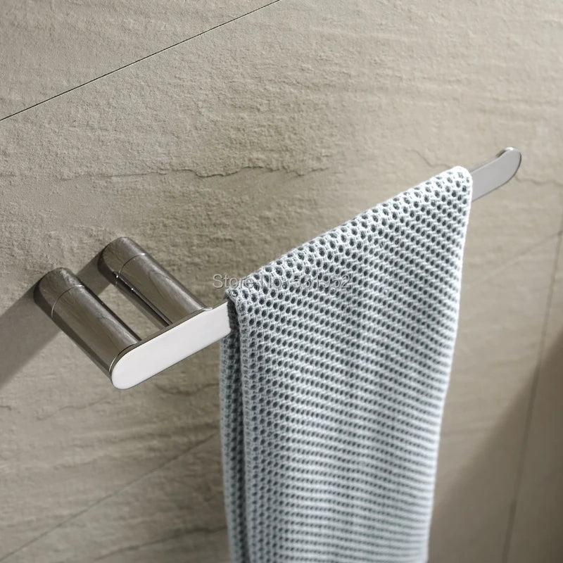 Oval Bathroom Wall Mounted Towel Rack Paper Holder