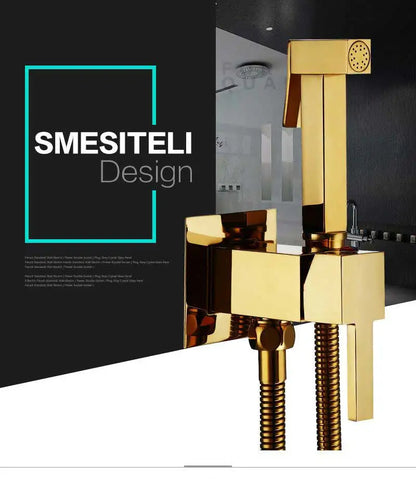 Smesiteli Toilet Brass Bidet Spray Shower Bidet Copper