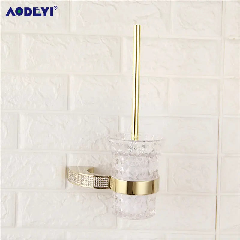 Czech Crystal Bathroom Hardware Robe Hook Towel Rail