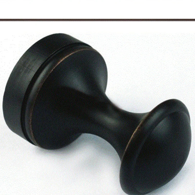 Modern Black Wall Mounted Bath Hardware Luxury Brass