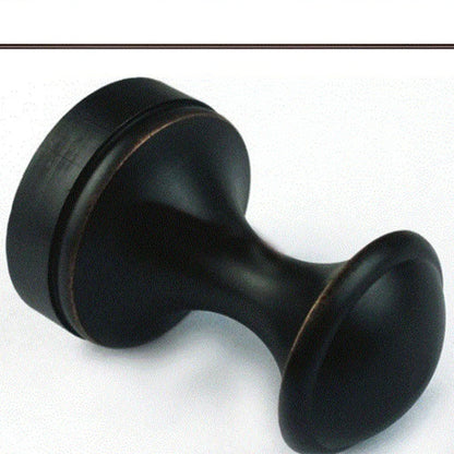 Modern Black Wall Mounted Bath Hardware Luxury Brass