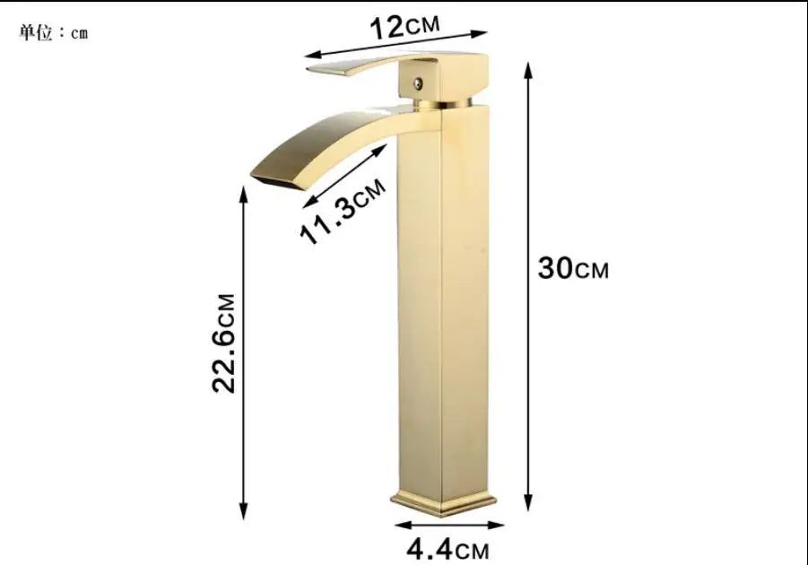 Basin Faucet Brass Bathroom Faucet Handle Torneiras Para