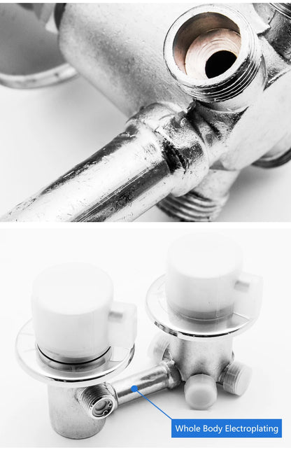 Vagsure 2/3/4/5ways Outlet Brass Mixing Valve Diverter