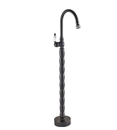 Bathtub Faucets Antique/ Black Floor Mounted Standing Bathtub