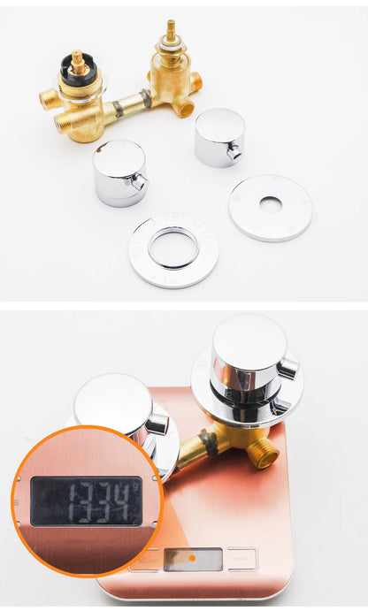 Vagsure 2/3/4/5ways Outlet Brass Mixing Valve Diverter