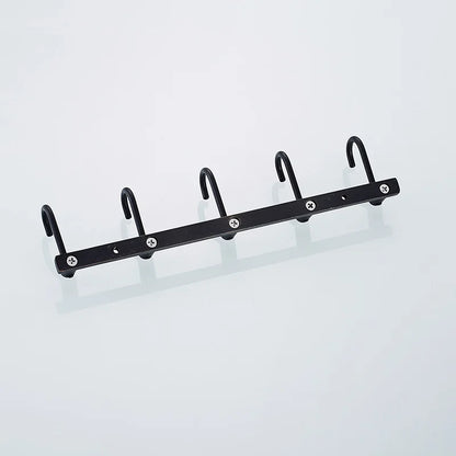 Modern Black Wall Mounted Bath Hardware Luxury Brass