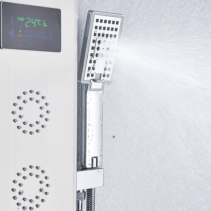 Myqualife Top Design Led Shower Panel Function Bathroom