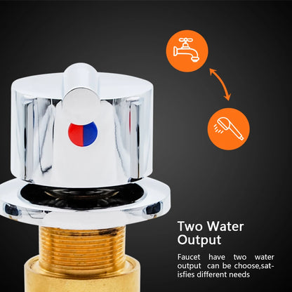 Vagsure Cold Water Copper Massage Bathtub Faucet Bathroom
