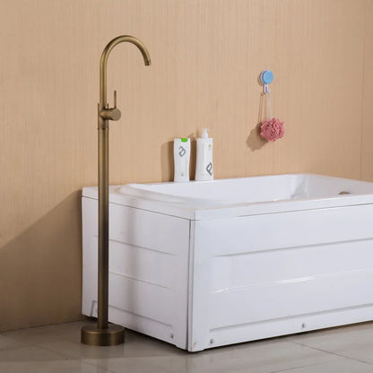 Bathtub Faucets Antique/ Black Floor Mounted Standing Bathtub