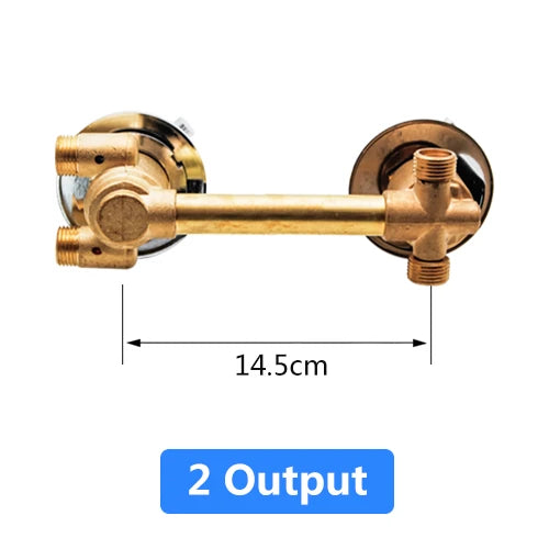 Vagsure 2/3/4/5ways Outlet Brass Mixing Valve Diverter