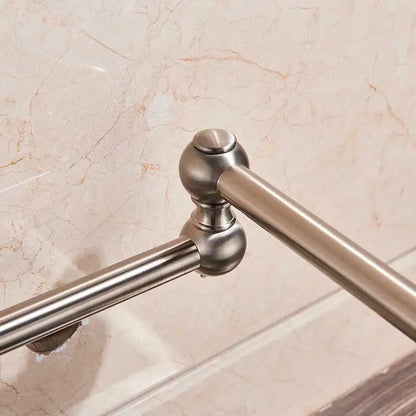 Brushed Gold Faucet Wall Mount Bathroom Basin Faucet