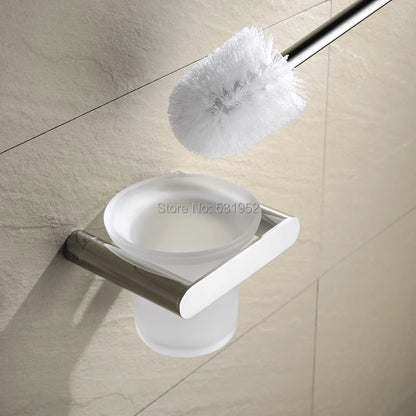 Oval Bathroom Wall Mounted Towel Rack Paper Holder