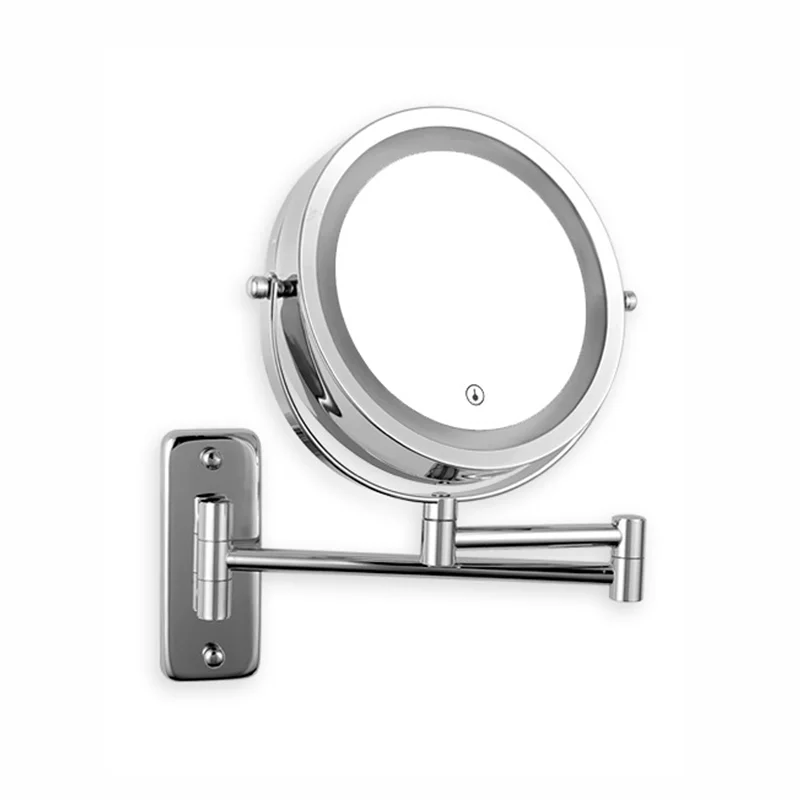 Folding Arm Extend Bathroom Mirror Led Light Inch