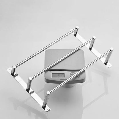 Chrome Bathroom Towel Rack 304 Stainless Steel Towel