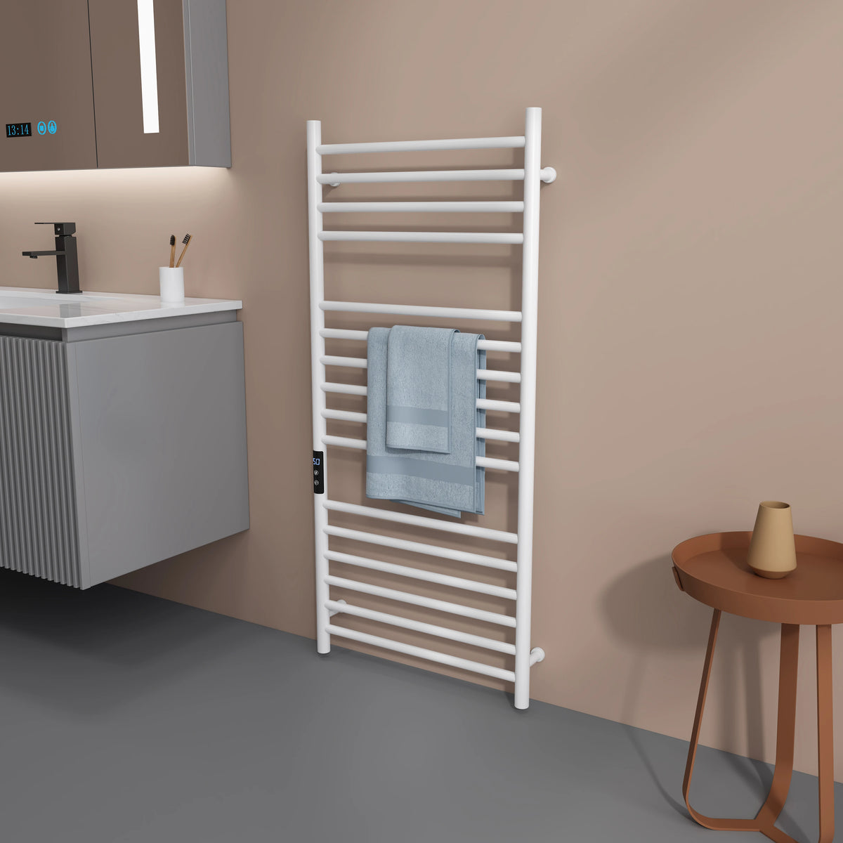 Smart Electric Towel Rack Stainless Steel Heated Towel