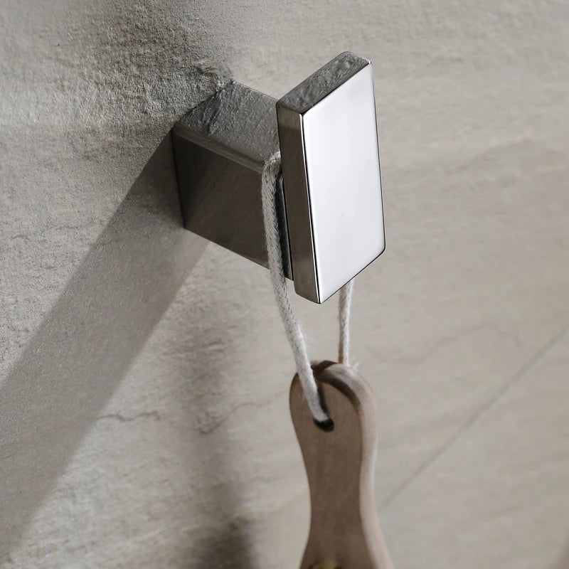 Stainless Steel Bathroom Wall Shelf Towel Bar Rack