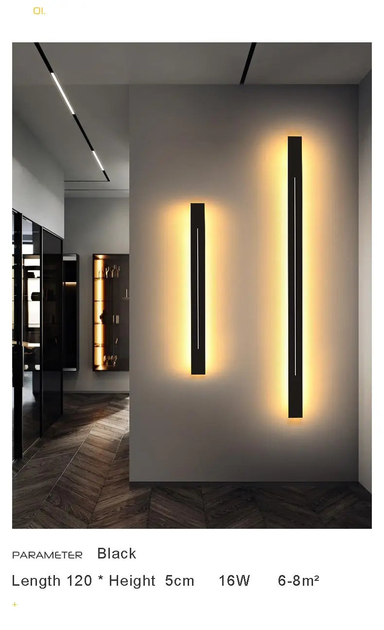 Nordic Led Lamp Decoration Wall Mirror Light Lighting