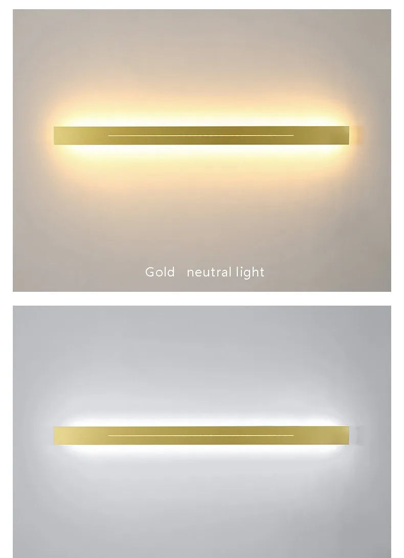 Nordic Led Lamp Decoration Wall Mirror Light Lighting