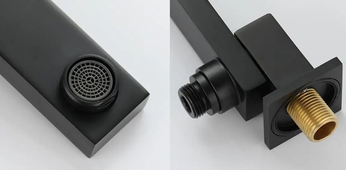 Brushed Gold Or Black Wall Mounted Faucet Diverter