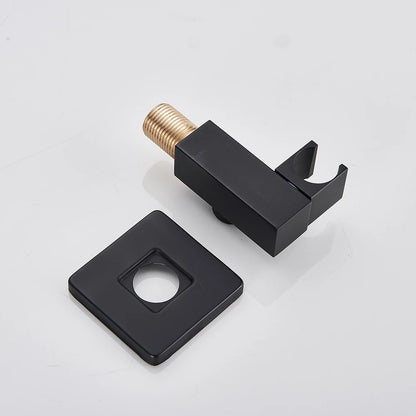 Black Shower Faucets Wall Mounted Rainfall Shower System