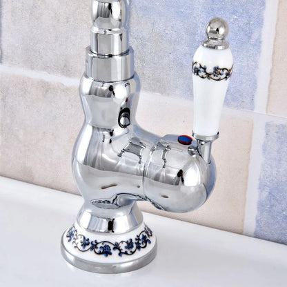 Polished Chrome Basin Sink Faucet Bathroom Basin Mixer