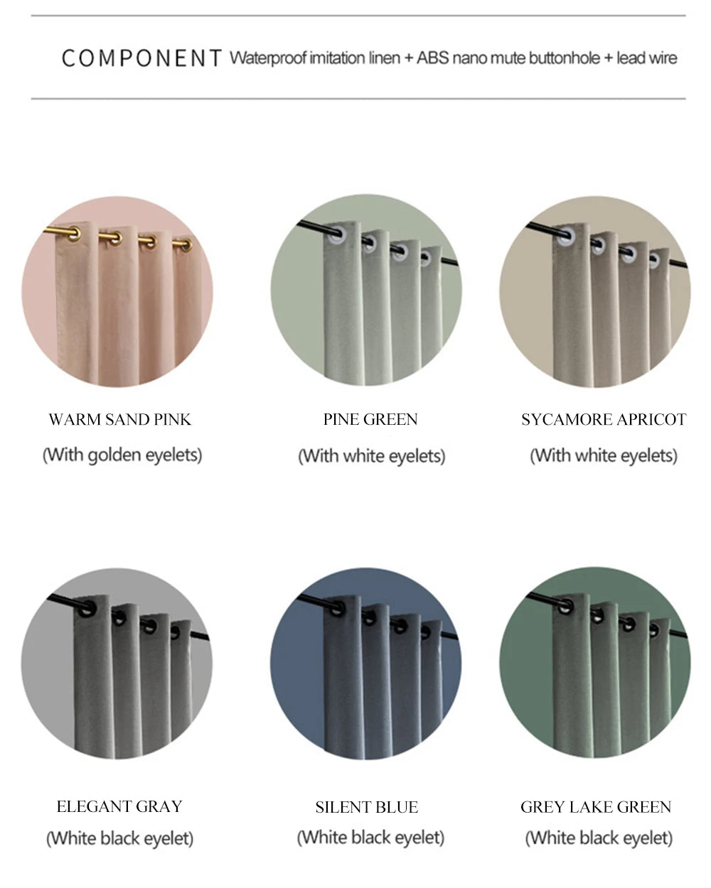 Not In/Roman Hole Shower Curtain Bathroom Quality Waterproof