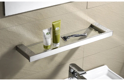 Stainless Steel Bathroom Wall Shelf Towel Bar Rack