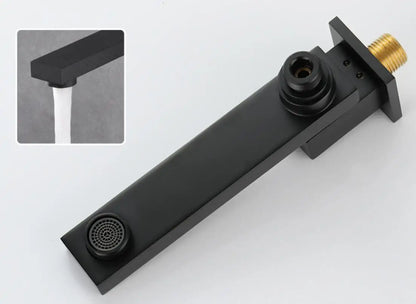 Brushed Gold Or Black Wall Mounted Faucet Diverter