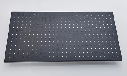 Rozin Led Matte Black Shower Head 40 80cm
