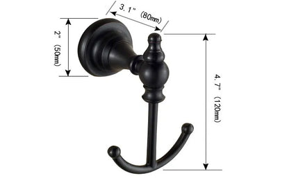 Black Oil Rubbed Bronze Brass Bathroom Bath Hardware