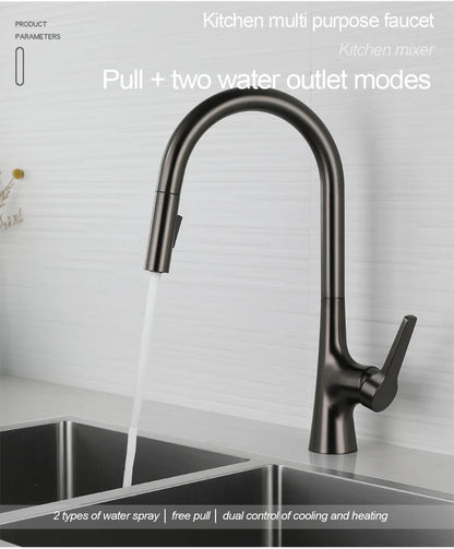 Smesiteli Gun Gray Brass Hole Deck Mounted 360