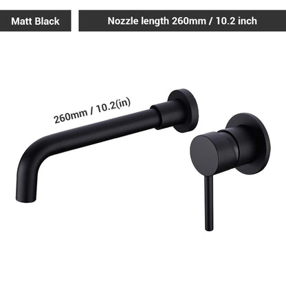 Black Bathroom Sink Faucet Brass Tap Cold Wash