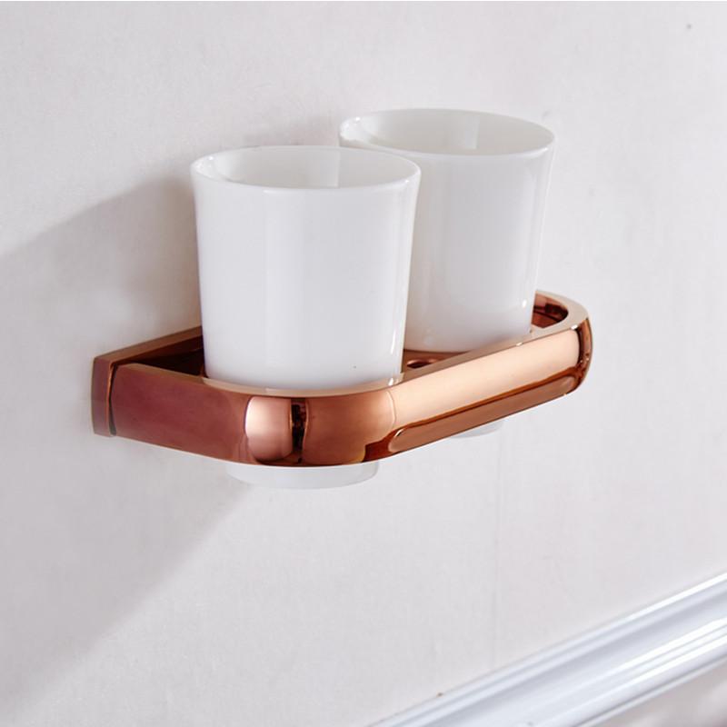 Biggers Luxury Rose Gold Copper Bathroom Paper Holder