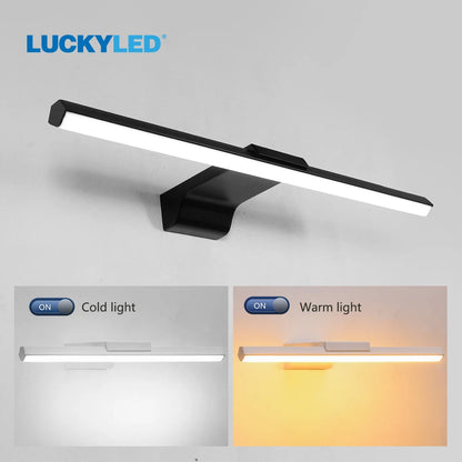 Luckyled Modern Led Wall Lamp Led Bathroom Mirror