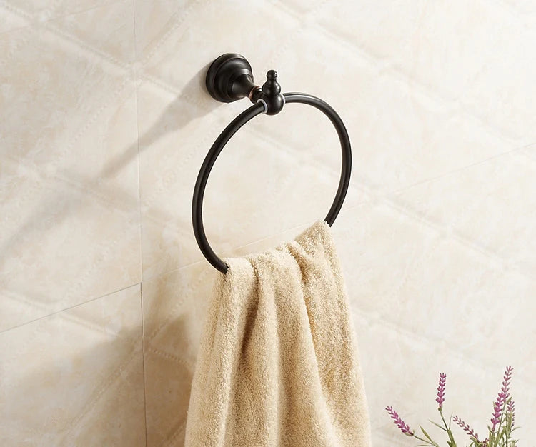 Black Oil Rubbed Bronze Brass Bathroom Bath Hardware