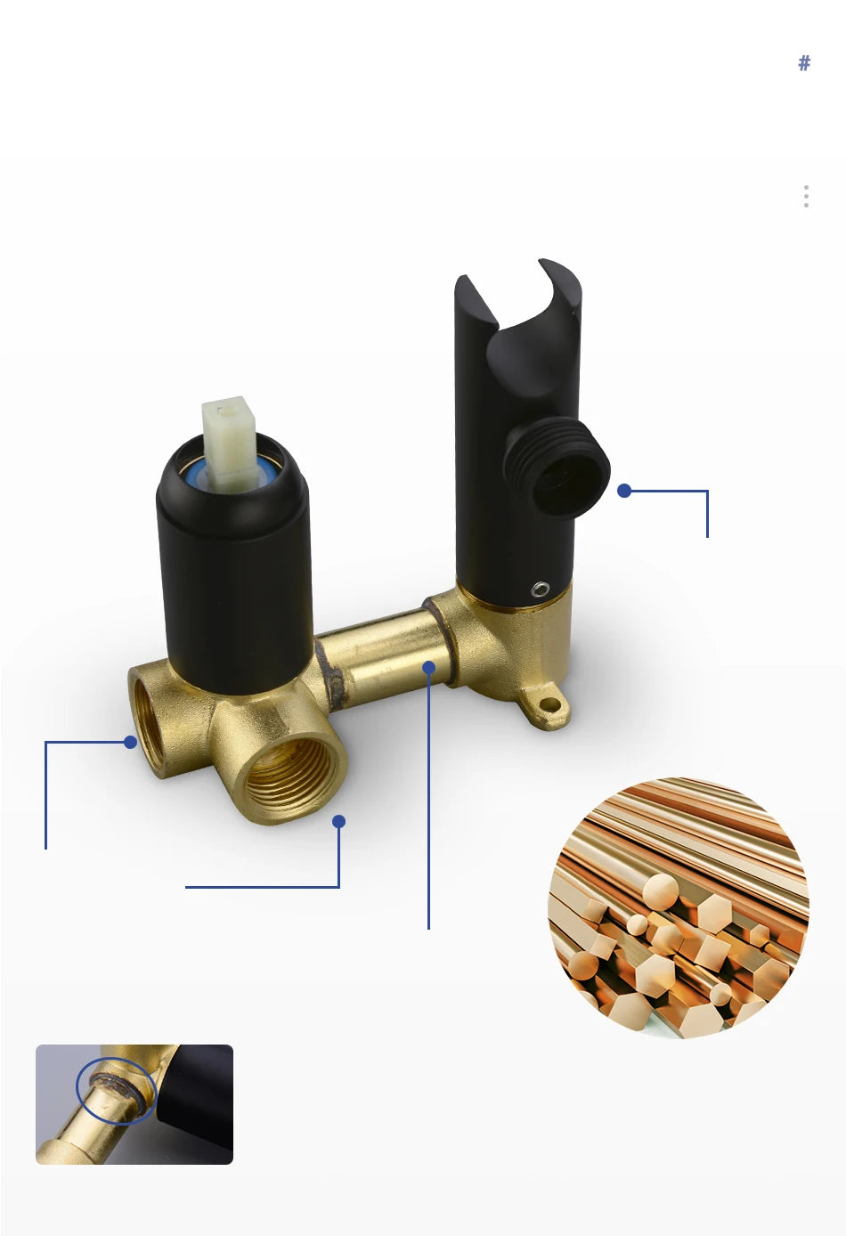Brass Toilet Bidet Spray Handheld Cleaning Diaper Cold