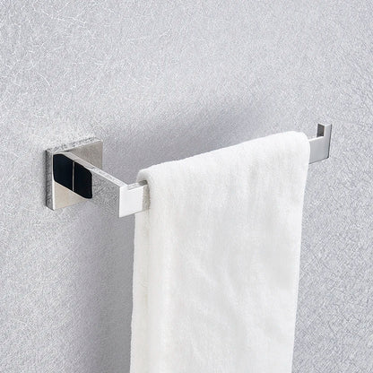 Bathroom Hardware Chrome Robe Hook Towel Rail Bar