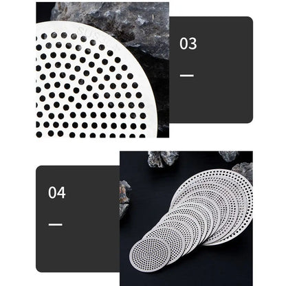 304 Stainless Steel Floor Drains Net Cover Sink