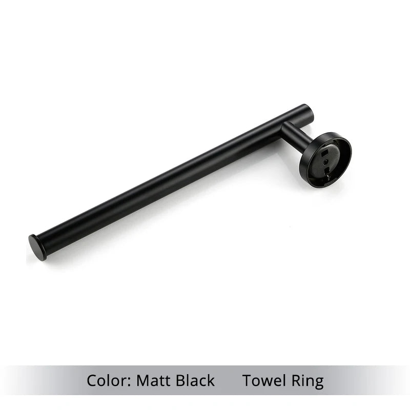 Bathroom Hardware Kit Towel Bar Wall Mount Matt
