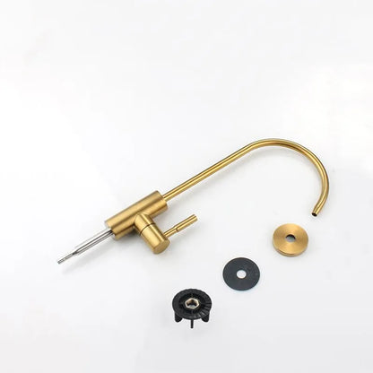 Kktnsg Water Purifier Faucet Brushed Gold Faucet Osmosis