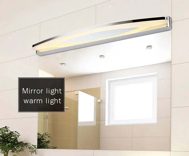 Modern 12w / 20w Led Bathroom Mirror Light
