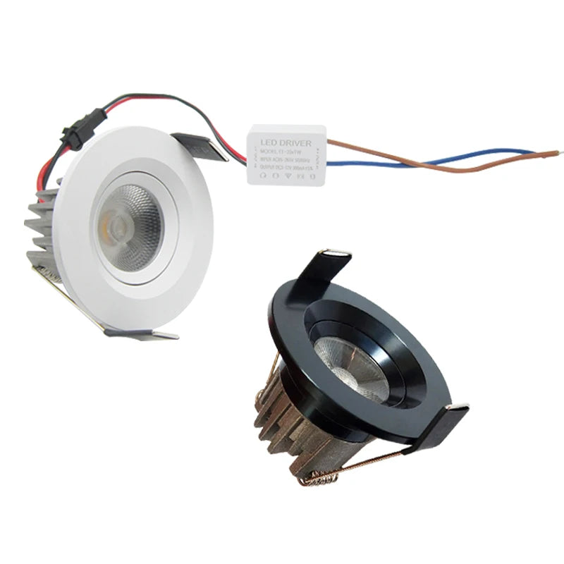 10 1w 3w Led Recessed Cabinet Mini Spot