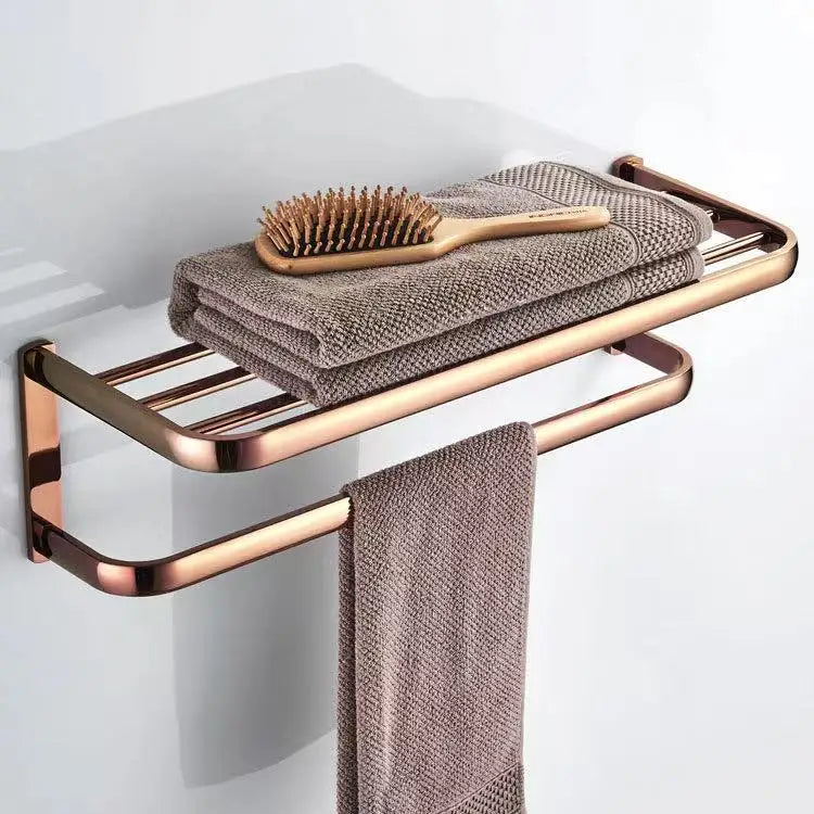 Biggers Luxury Rose Gold Copper Bathroom Paper Holder