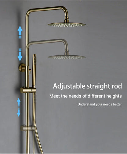 Shower System Thermostatic Shower Faucet Thermostat Bathroom