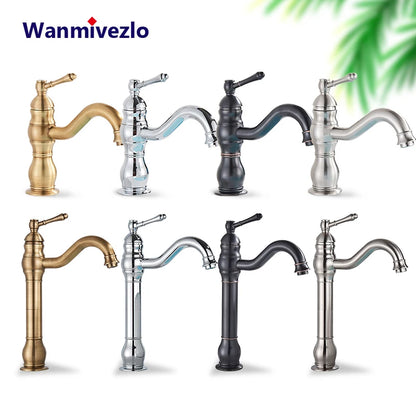Bathroom Basin Sink Faucet Mixer Tap Handle Hole