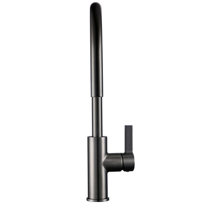 Handle Pull Out Faucet Brushed Gunmetal Matt Black