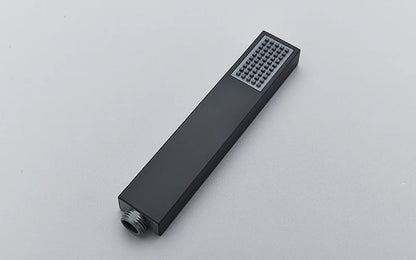 Black Shower Faucets Wall Mounted Rainfall Shower System
