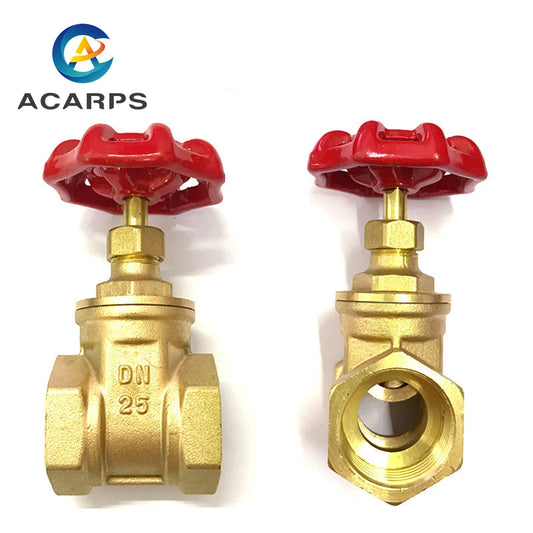 1/4 3/8 1/2 3/4 Inch Brass Gate Valves